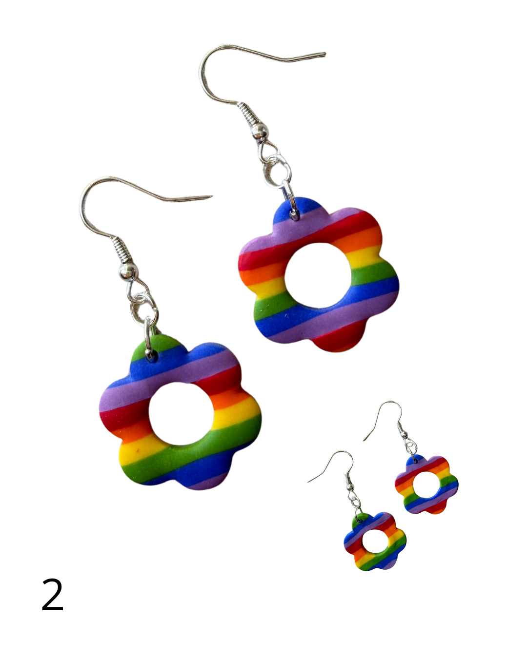 Prideblommor örhängen