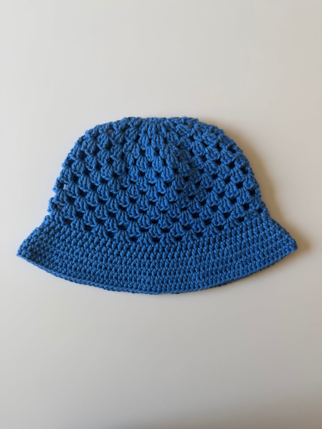 Bucket hat virkad hatt